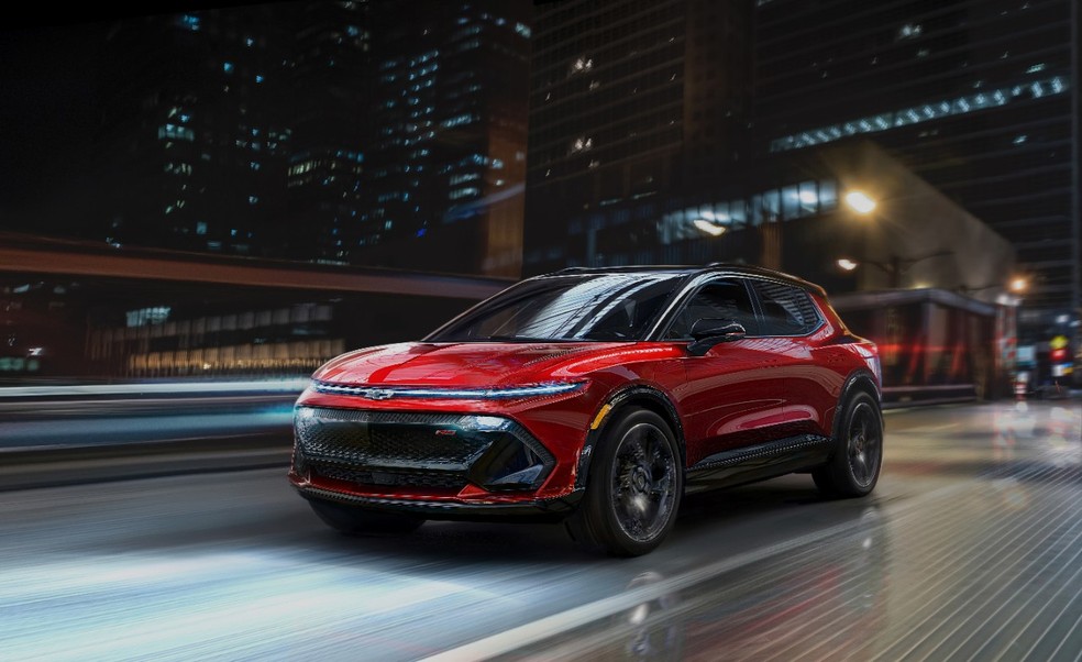 Assim como o Blazer EV, Chevrolet Equinox EV 2024 chega também no primeiro semestre de 2023 no mercado dos EUA — Foto: Divulgação