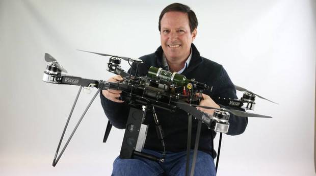 A empresa de Drones é liderada por Lauren Fletcher, ex-funcionário da NASA (Foto: Divulgação)