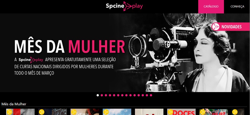 Spcine Play conta com diversas produções de cinema e cultura da cidade de São Paulo — Foto: Reprodução/Guilherme Ramos