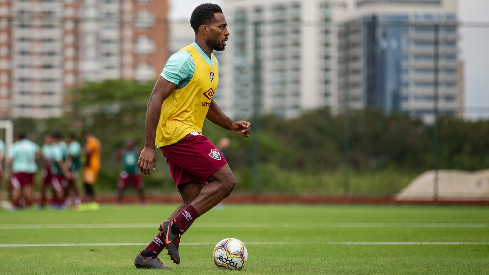 Luccas Claro, zagueiro do Fluminense � Foto: Lucas Mer�on / FFC
