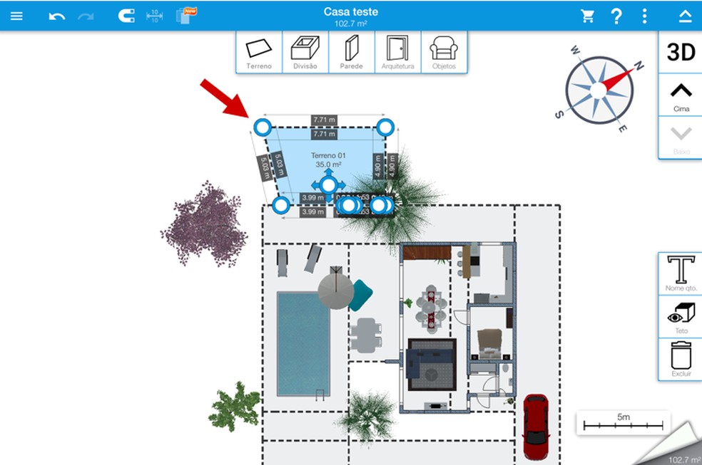 Aplicativo Para Fazer Plantas De Casas Em 3d Saiba Usar O Home Design Produtividade Techtudo