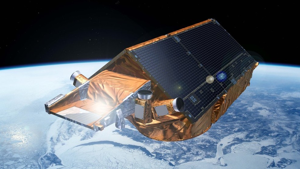Desde 1992, satélites europeus ajudam a monitorar o continente gelado (Foto: ESA)