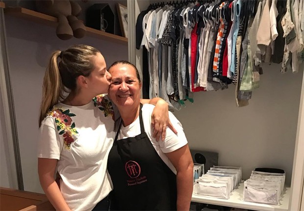 Milena Toscano e a personal organizer Rosana Trindade (Foto: Reprodução/Instagram)