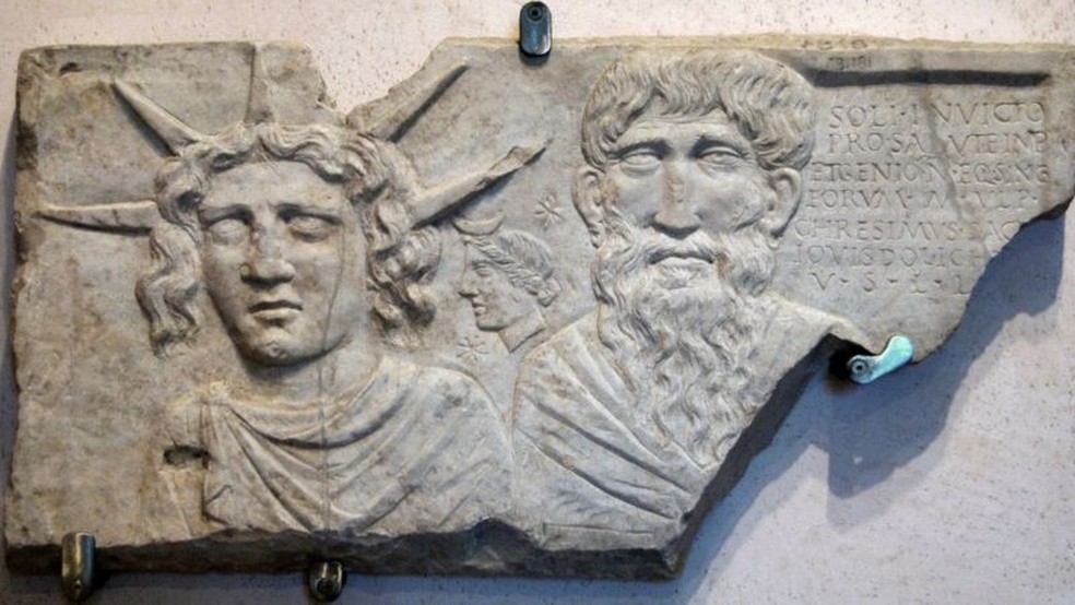 Cristianismo adotou o feriado pagão do "sol invicto" — Foto: GETTY IMAGES/BBC