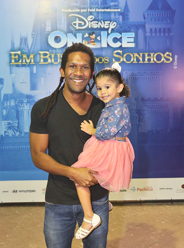 André Luiz Miranda com a filha Beatriz (Foto: Reginaldo Teixeira/ CS Eventos/ Divulgação )