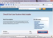 download directx end user runtime web installer