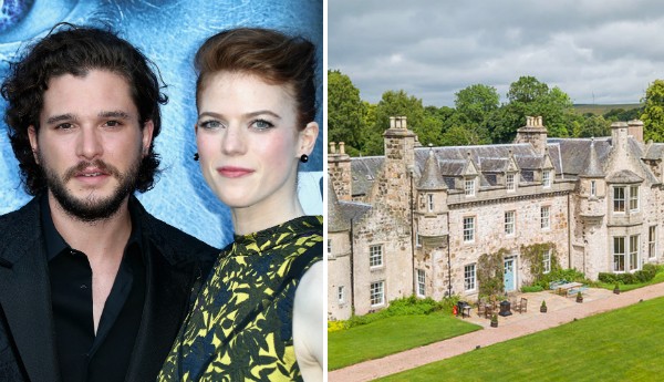 O castelo no qual será realizado o casamento do ator Kit Harington com a atriz Rose Leslie (Foto: Reprodução)