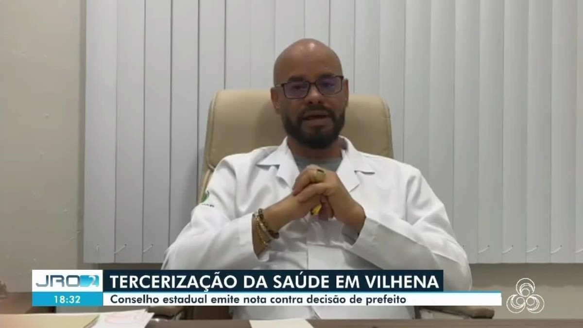 Conselho Estadual de Saúde também diz ser contra terceirizar serviços do SUS em Vilhena, RO