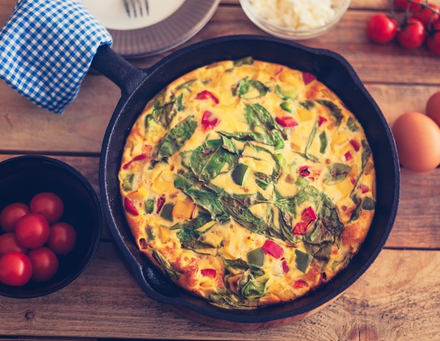 Omelete com quinoa (Foto: Getty)