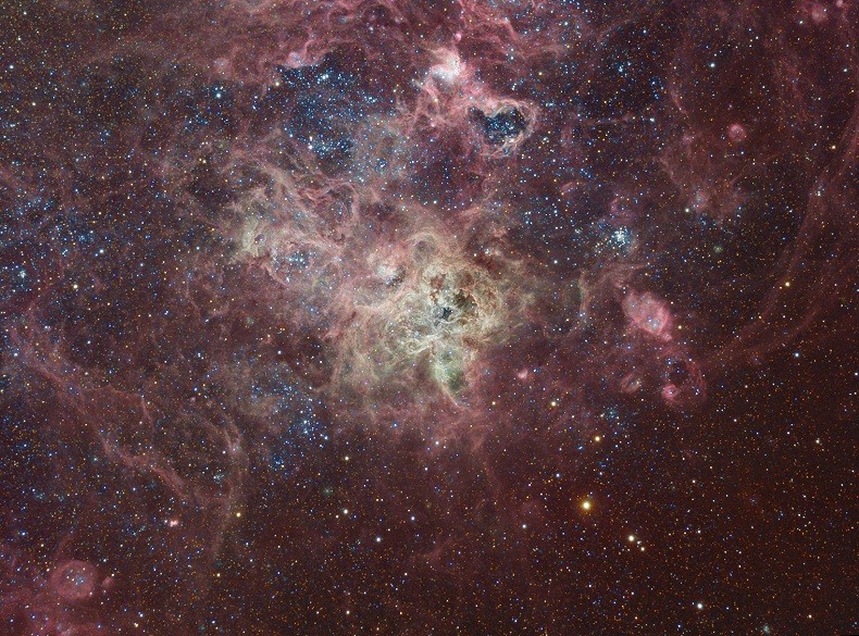A Nebulosa Tarântula (Foto: Nasa - Hubble)