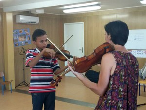 Abner Campos, Amapá, Macapá, violino, músico, (Foto: Elias Sampaio/Arquivo Pessoal)