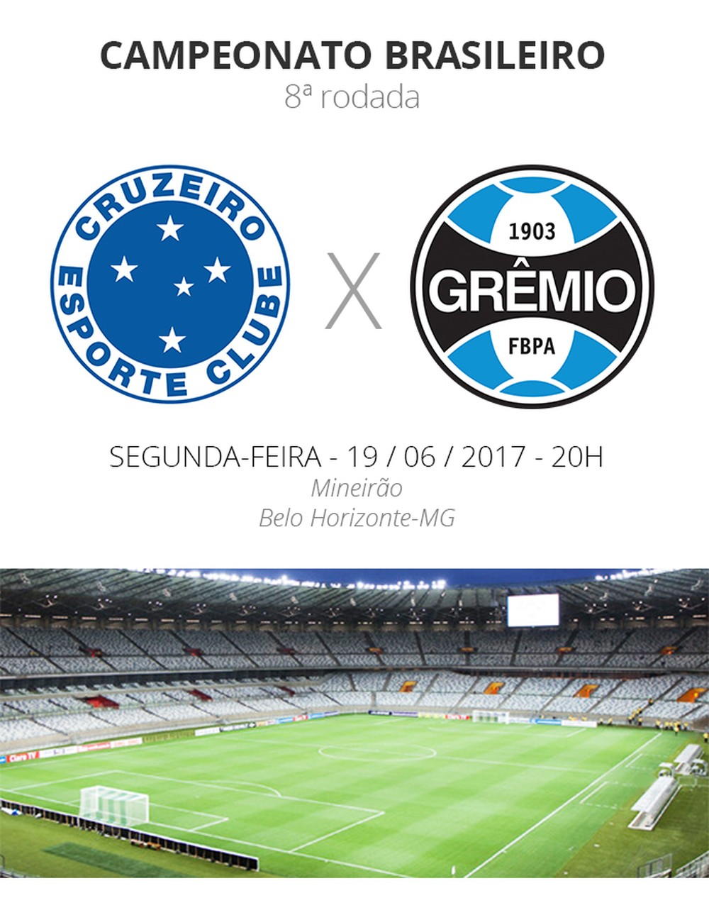 Tudo o que você precisa saber sobre Cruzeiro x Grêmio