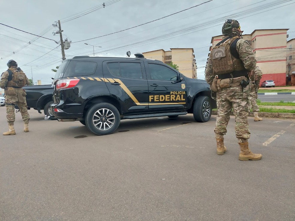 Polícia Federal realiza operação nesta sexta-feira — Foto: Divulgação/Polícia Federal