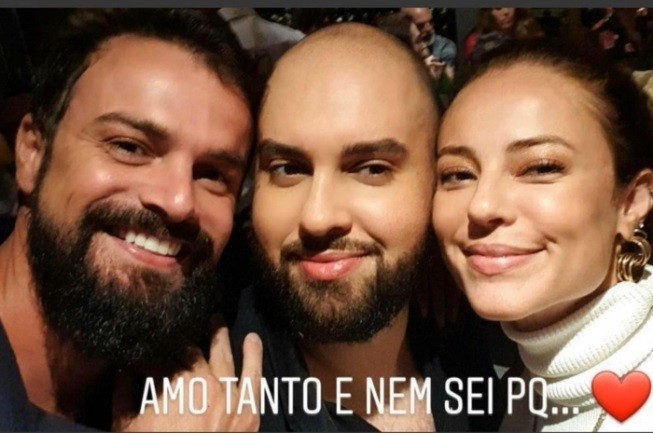 Paolla Oliveira vai acompanhada ao aniversário de Claudia Raia (Foto: Reprodução Instagram)