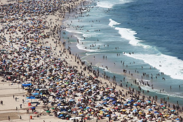 Copacabana, no Rio de Janeiro (Foto: Getty Images)