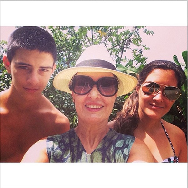 Fátima Bernardes curte os filhos em último dia de férias (Foto: Reprodução Instagram)