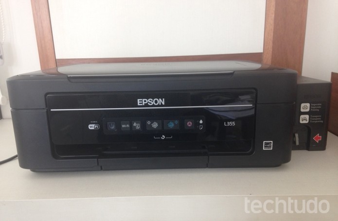 Impressora Epson L355 é carro-chefe de multifuncionais (Foto: Reprodução/Laura Martins )