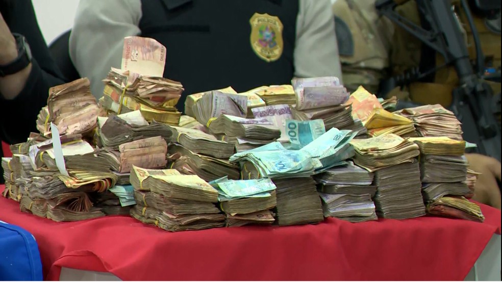 Dinheiro foi recuperado, mas ainda não foi contabilizado no ES — Foto: Reproduçãio TV Gazeta