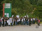 Estudantes protestam e pedem melhorias na MG-179, em Machado