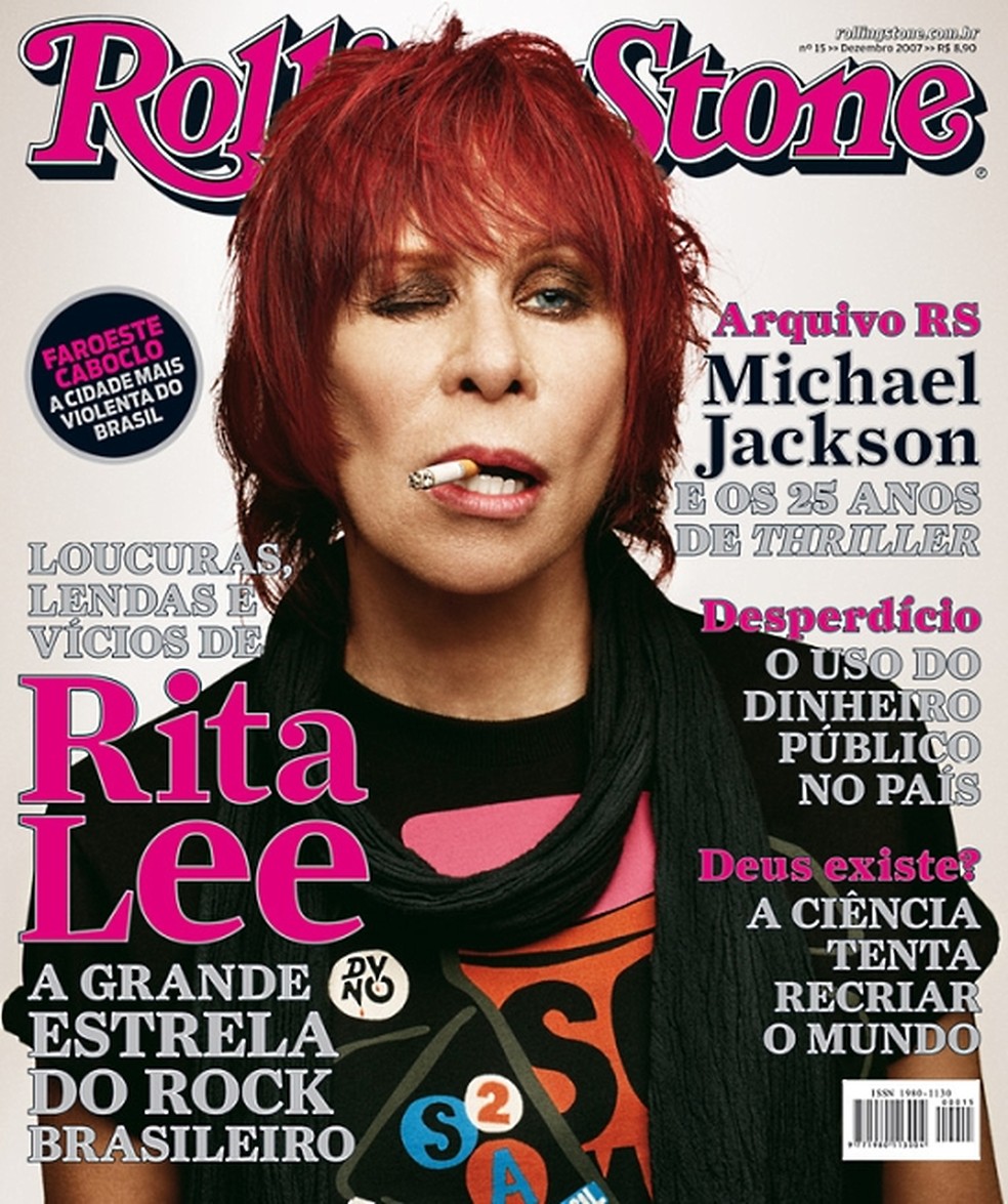 Rita Lee para a Rolling Stone (2007) &mdash; Foto: Reprodu&ccedil;&atilde;o
