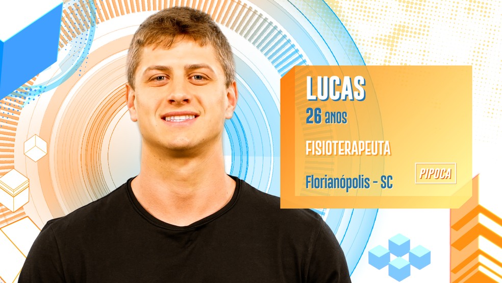 Lucas é participante do BBB20 — Foto: Globo