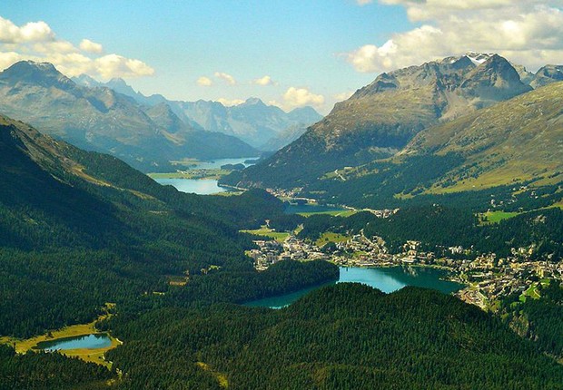 Suíça - região dos Alpes Suíços