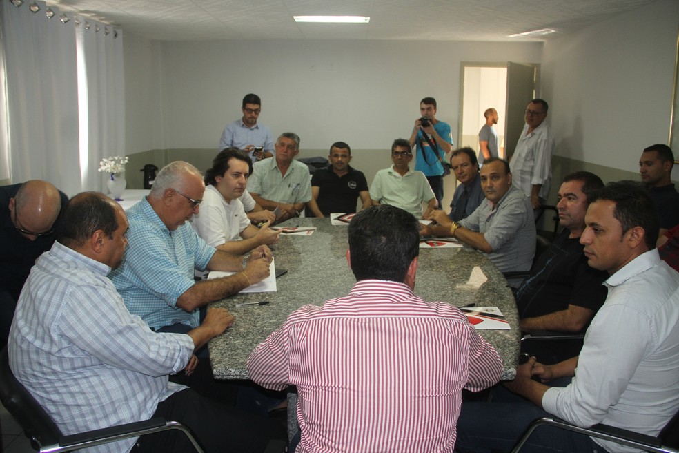 Primeira reunião do Arbitral do Paraibano não chega a consenso: maioria não aceita a diminuição no número de datas (Foto: Cisco Nobre / GloboEsporte.com)
