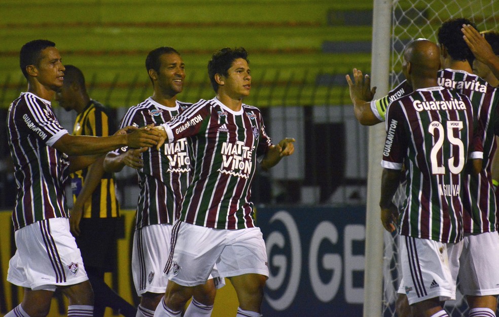 Matte Viton estampou a camisa tricolor até março de 2016. Desde então, apenas um acordo pontual com a Caixa (Foto: Mailson Santana / Fluminense FC)