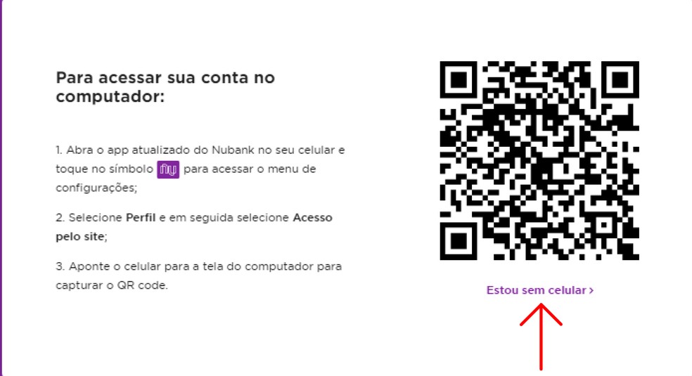 Entenda como bloquear seu app Nubank pelo site — Foto: Reprodução/Emanuel Reis