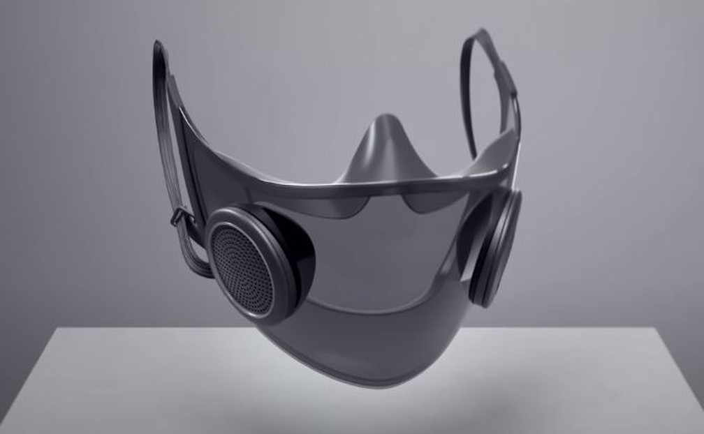 Razer desenvolveu a máscara Hazel, com circulação ativa — Foto: Divulgação