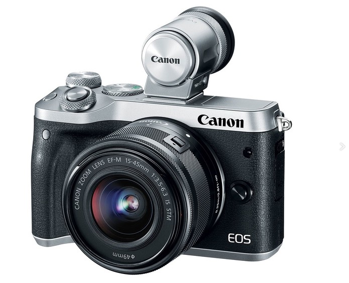 EOS M6 é aposta da Canon para as mirrorless intermediárias (Foto: Divulgação/Canon)