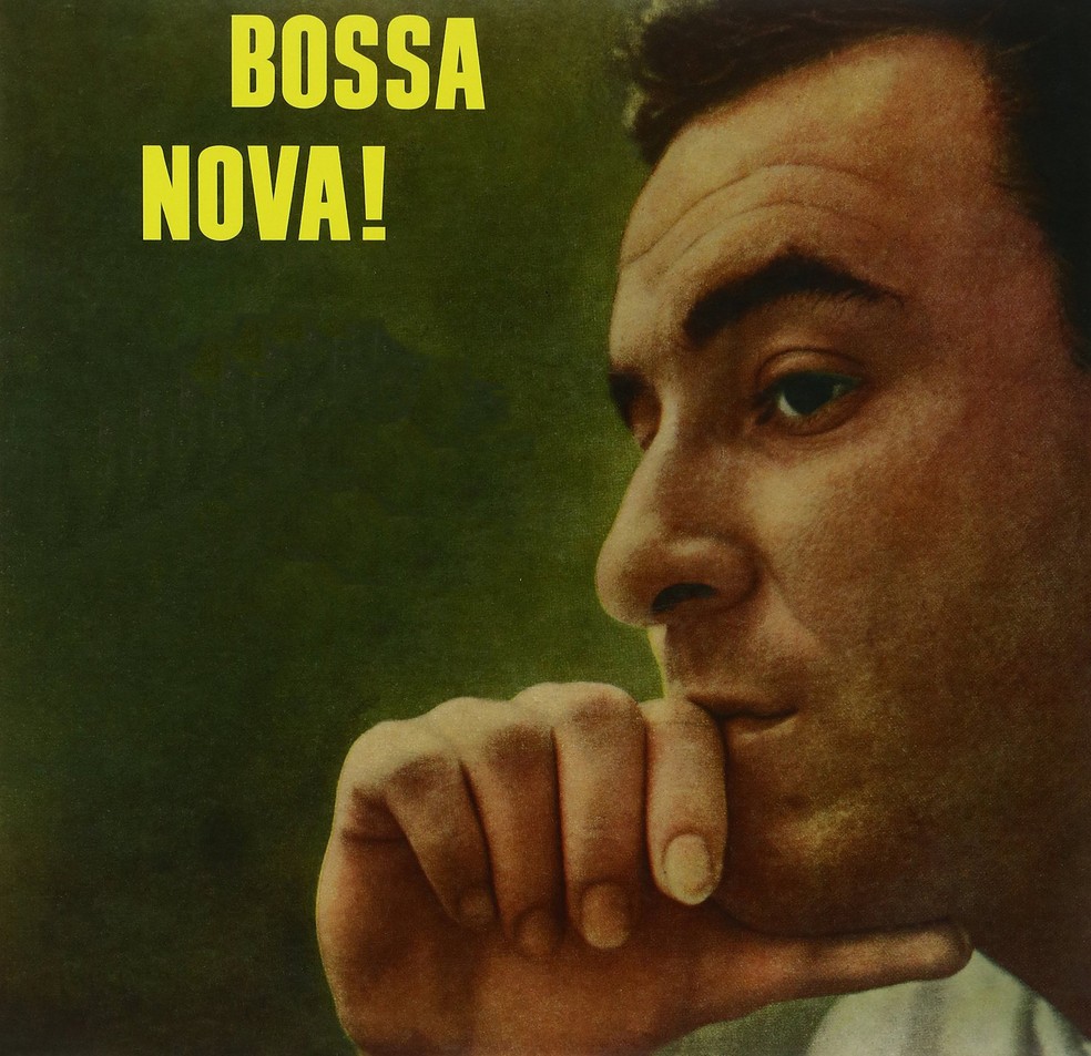 Capa de edição estrangeira de disco de João Gilberto — Foto: Reprodução / Internet