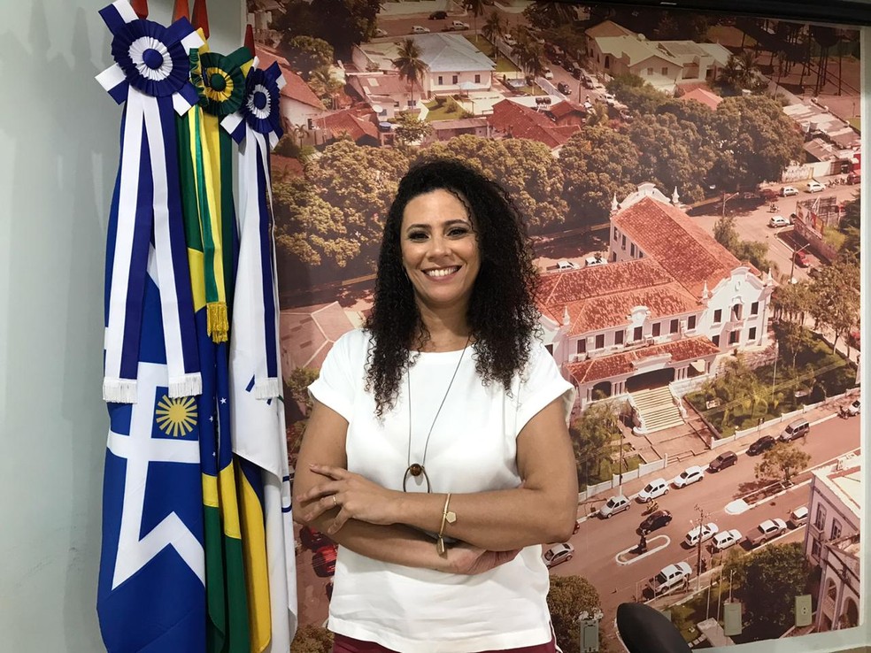 Marcele Pereira, reitora da Universidade Federal de Rondônia (Unir) — Foto: Ana Kézia Gomes/G1