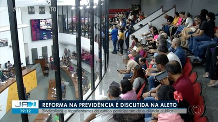 Audiência pública na Assembleia debateu a reforma da previdência dos servidores