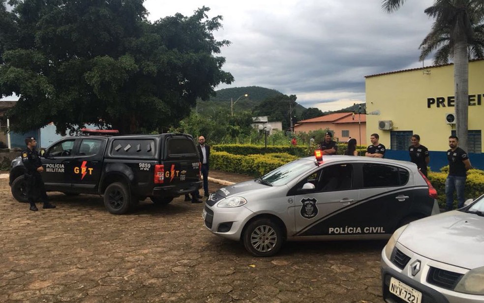 Grupo é preso suspeito de desviar combustível de prefeitura de Nova Roma (Foto: Divulgação/MP)
