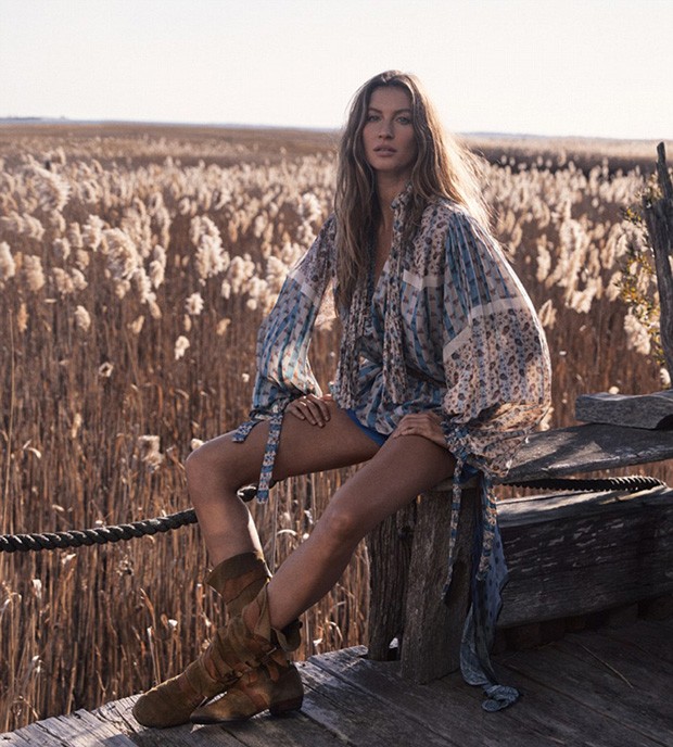 Gisele (Foto: © Mikael Jansson/WSJ. Magazine) Gisele (Foto: © Mikael Jansson/WSJ. Magazine)