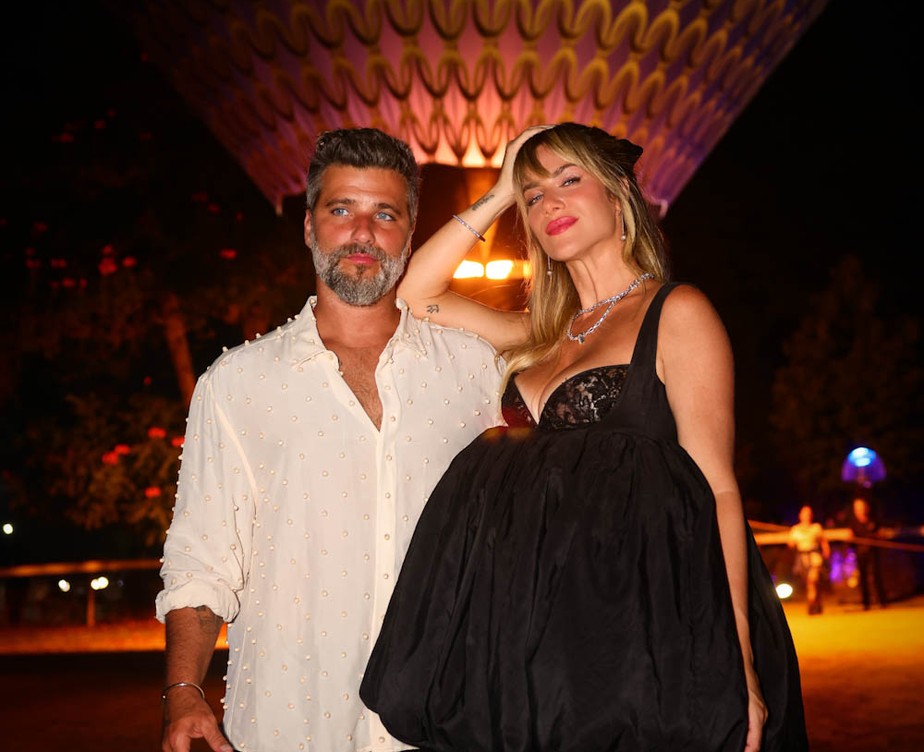 Bruno Gagliasso e Giovanna Ewbank no evento da Tiffany Manuela Scarpa e Lucas Ramos/Brazil News