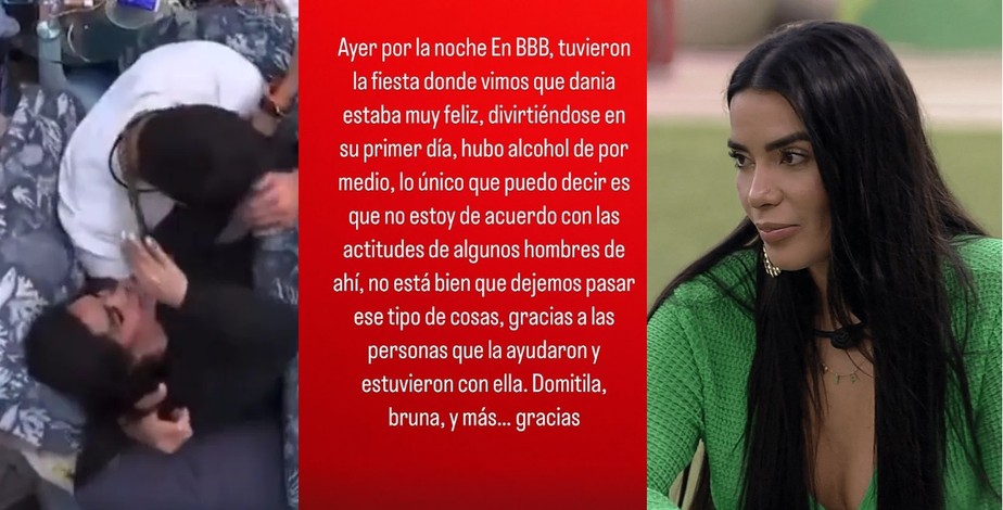 Irmão de Dania Méndez lamentou cenas de assédio no 'BBB 23'