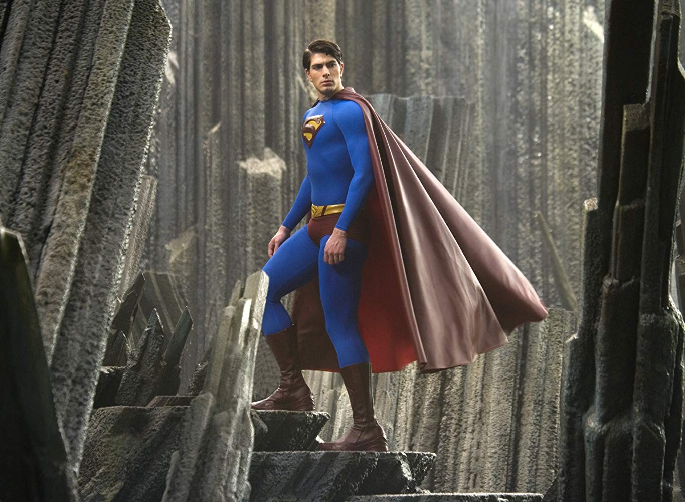 Brandon Routh em Superman: O Retorno (Foto: Divulgação)