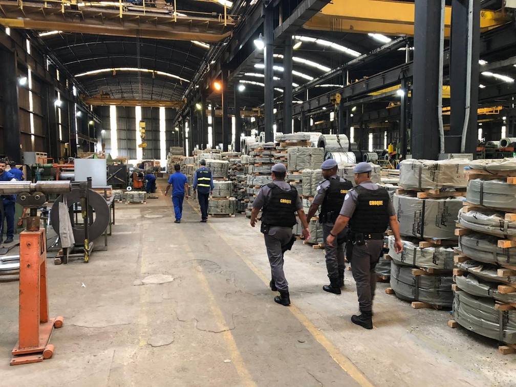 Equipes da Secretaria Estadual da Fazenda, MP e Procuradoria Geral do Estado deflagraram Operação Olho de Hórus nesta quarta-feira (28) — Foto: Ministério Público/Divulgação
