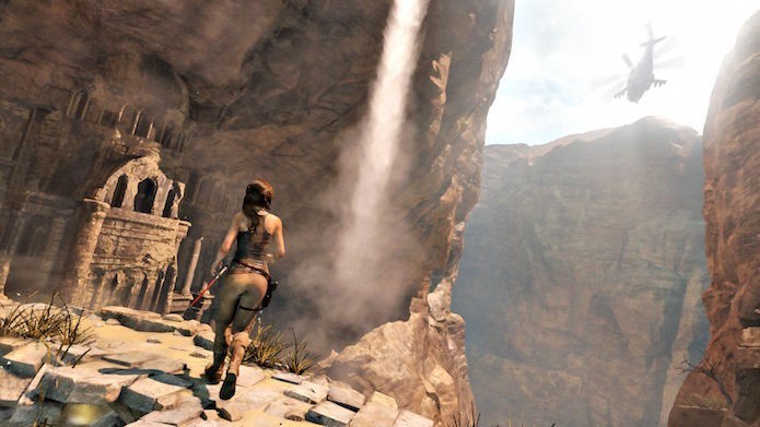 Rise of the Tomb Raider: novo vídeo de jogabilidade mostra heroína explorando tumbas (Foto: Reprodução/VG247)