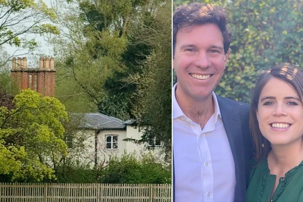 Princesa Eugenie e seu marido Jack Brooksbank abandonaram a casa de Frogmore Cottage (Foto: Getty Images/Instagram)