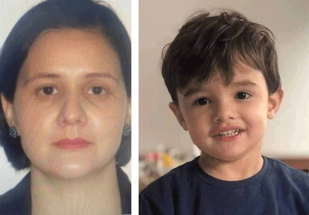 A dona de casa Andréia Freitas de Oliveira, de 37 anos, é acusada de agredir e asfixiar o filho Gael de Freitas Nunes, 3 anos — Foto: Reprodução/Arquivo pessoal