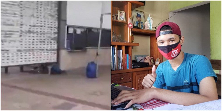 Estudante de Cuiabá que se jogou sob portão para não perder Enem acredita que conseguirá uma vaga na faculdade