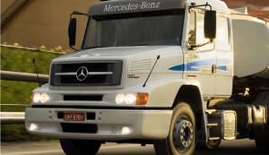 Caminhão de Mercedes-Benz (Foto: Divulgação)