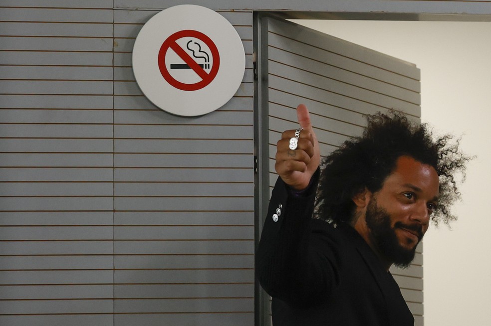 Marcelo se despede do Real Madrid — Foto: EFE/Javier Lizón