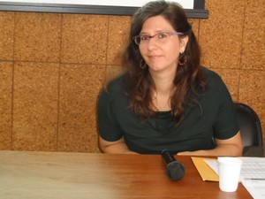 Rebeca de La Rocque Palis, gerente da Coordenação de Contas Nacionais do IBGE (Foto: Lilian Quaino/G1)