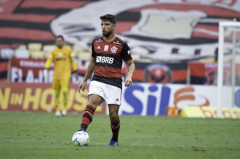 Com contrato at&eacute; junho, Pep&ecirc; ter&aacute; chance de ganhar espa&ccedil;o no Carioca &mdash; Foto: Alexandre Vidal / Flamengo