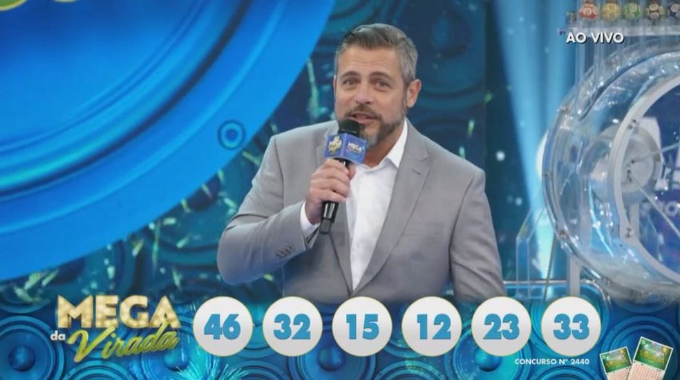 Números da Mega da Virada 2021 — Foto: Reprodução TV Globo
