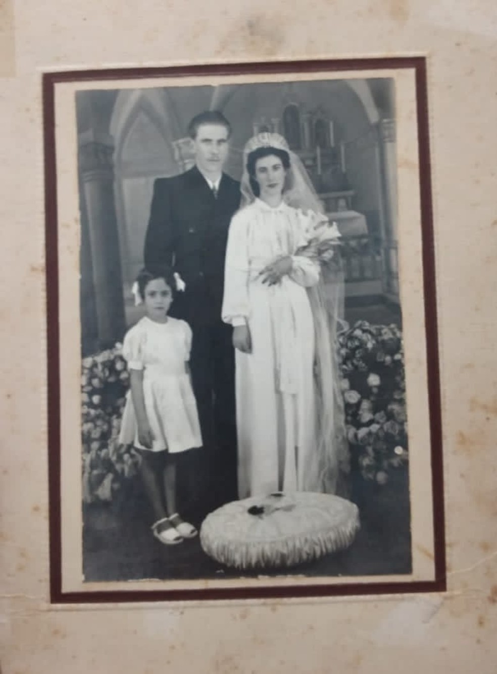 Armando e Aurora se casaram em 1940 — Foto: Arquivo Pessoal